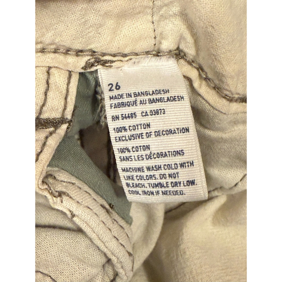 American Eagle Men’s Camouflage Cargo Shorts Size 26 - Picture 7 of 10